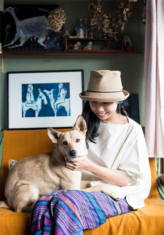 Paper Braid Brim-up Mannish t-003-02